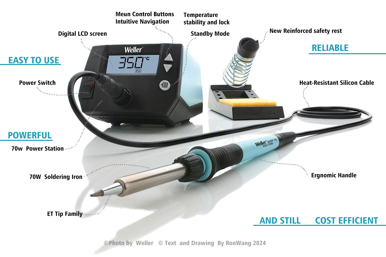 Weller Soldering,WEP70