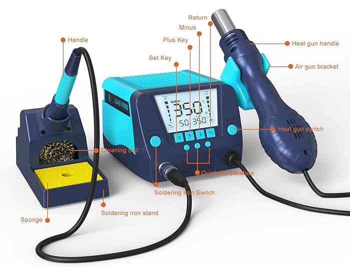 Soldring and Heat Gun