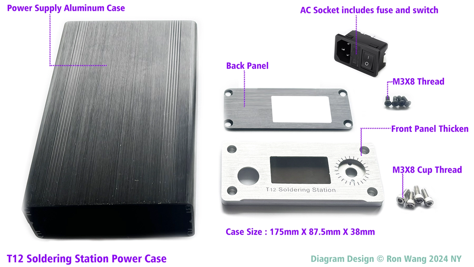 T12 Power Case