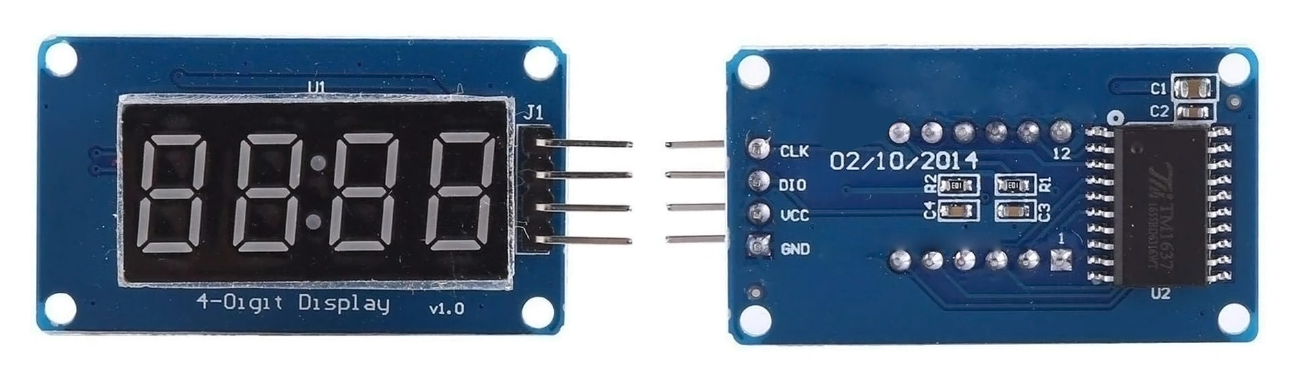 Arduino Project 034 - TM1637 4Digital 7Segment Display Module