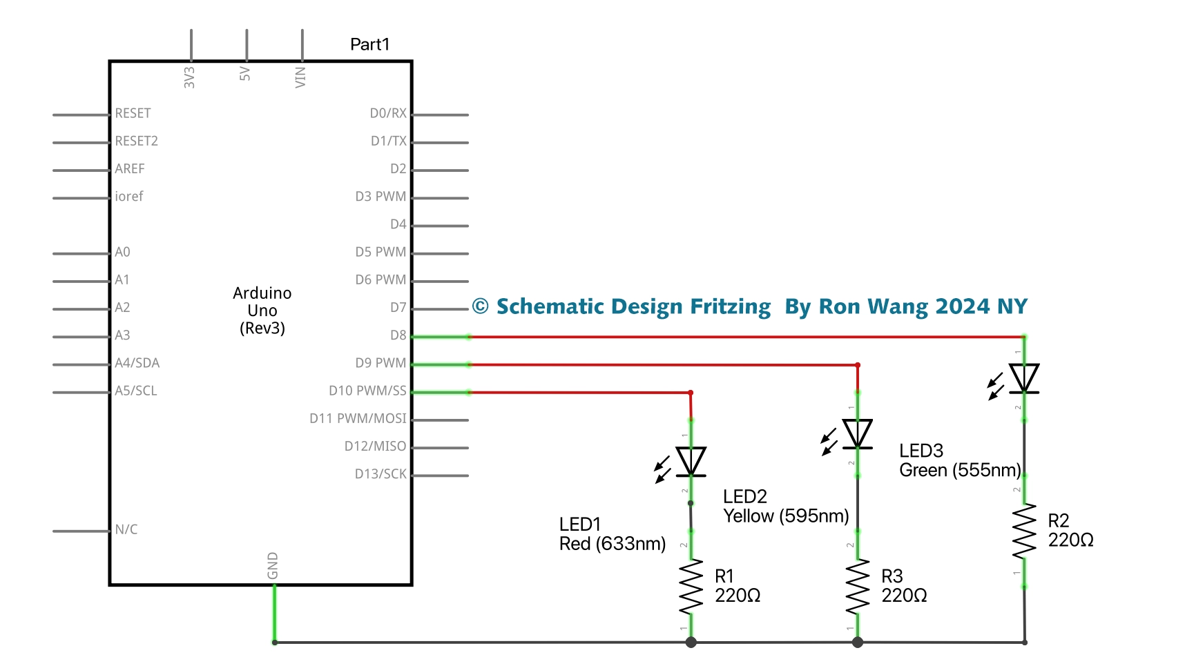 03 Traffic Light Schematic