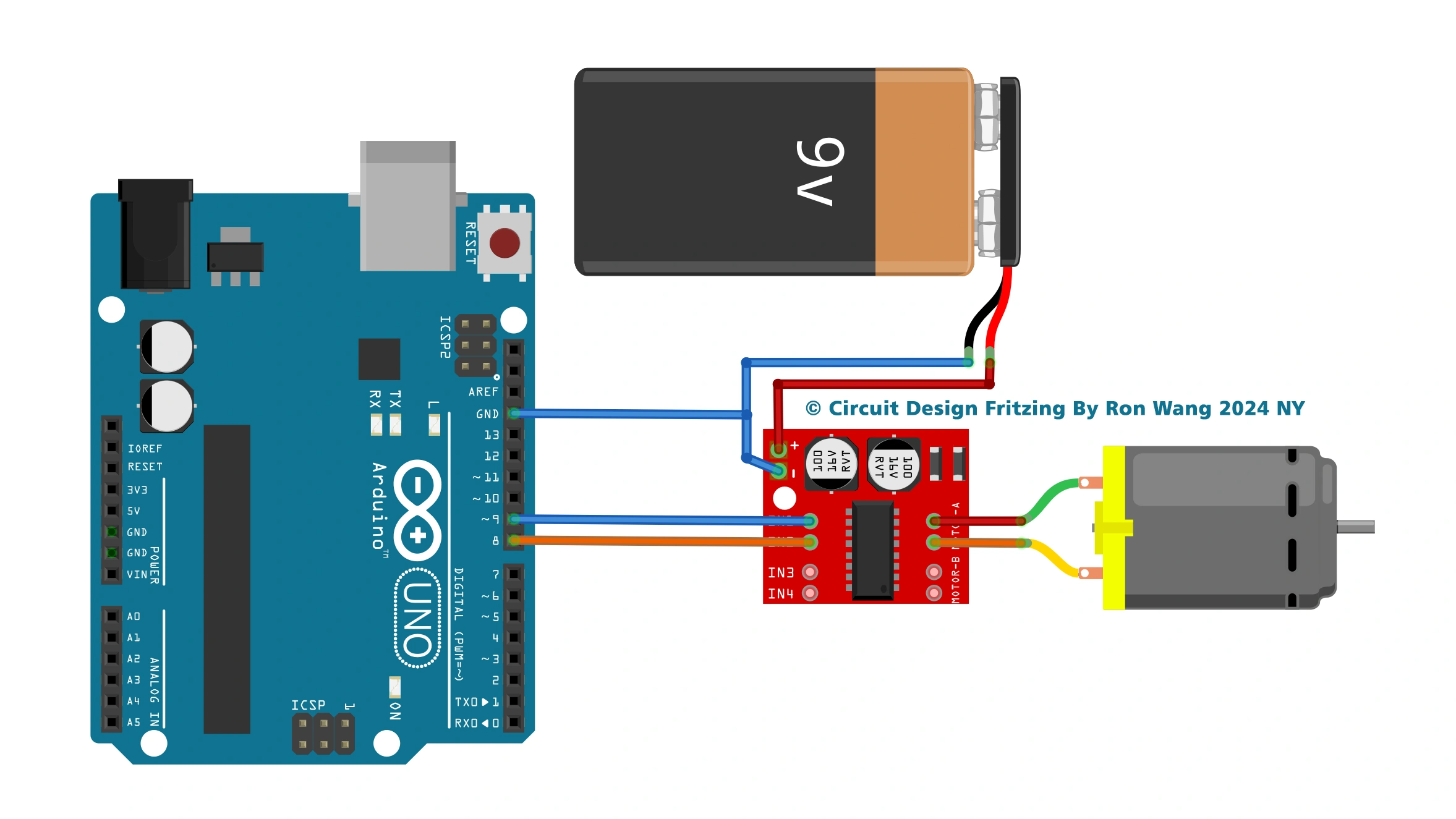 30B MX1508 Motor Driver Single Circuit